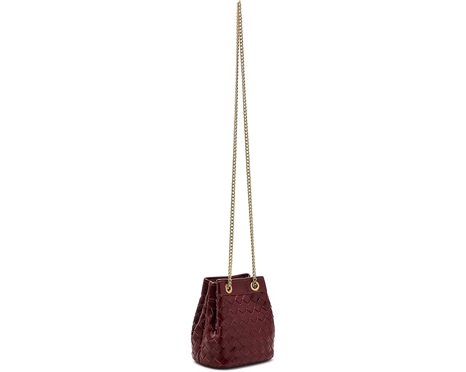 Yara Hand-Woven Bucket Bag