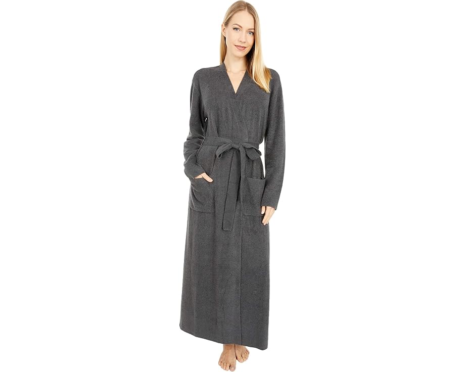 Халат Barefoot Dreams CozyChic Lite длинный из мягкого трикотажа