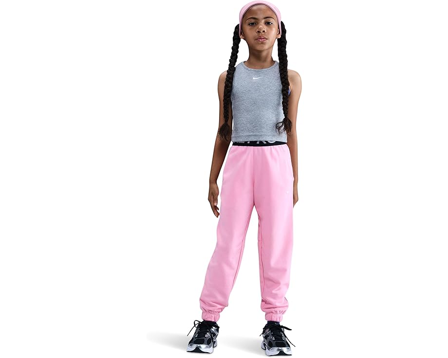 Джоггеры Nike Kids Pro Fleece Dri-FIT с эластичными манжетами