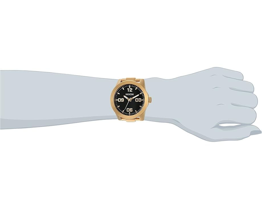 Наручные часы Nixon Corporal SS из нержавеющей стали с браслетом