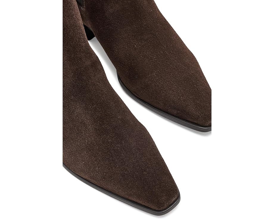 Ботинки Parkas Dune London из замши с квадратным мысом