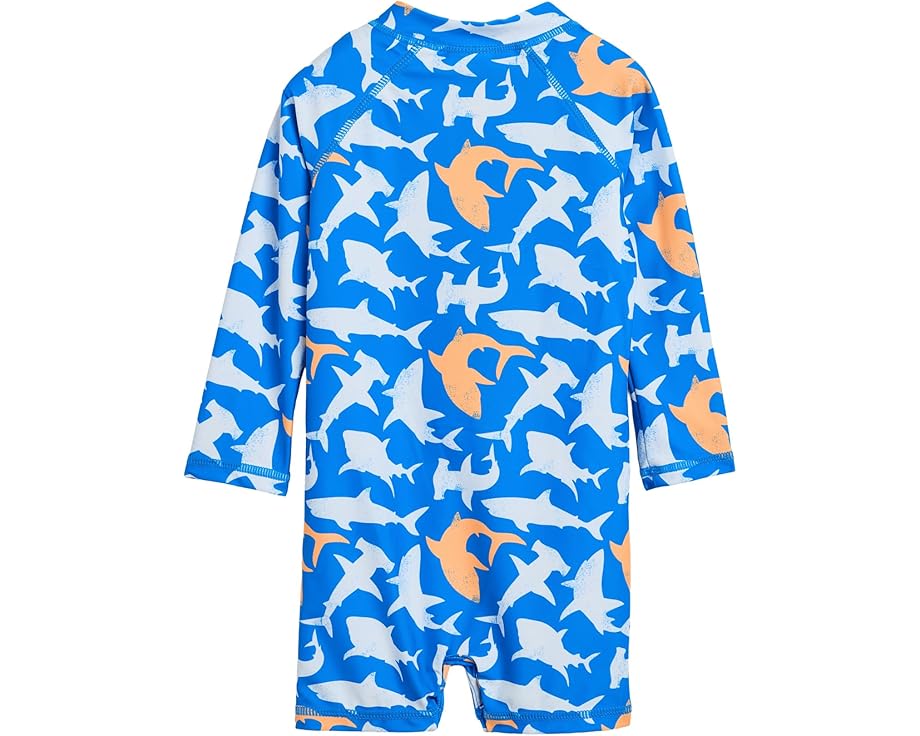 Snapper Rock Kids Комбинезон Shark Squad с длинным рукавом и защитой UPF50+