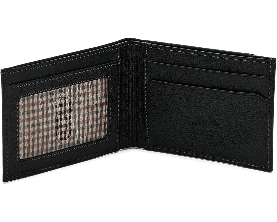 Кожаный бумажник Boconi Garth Slimster Bifold с RFID защитой