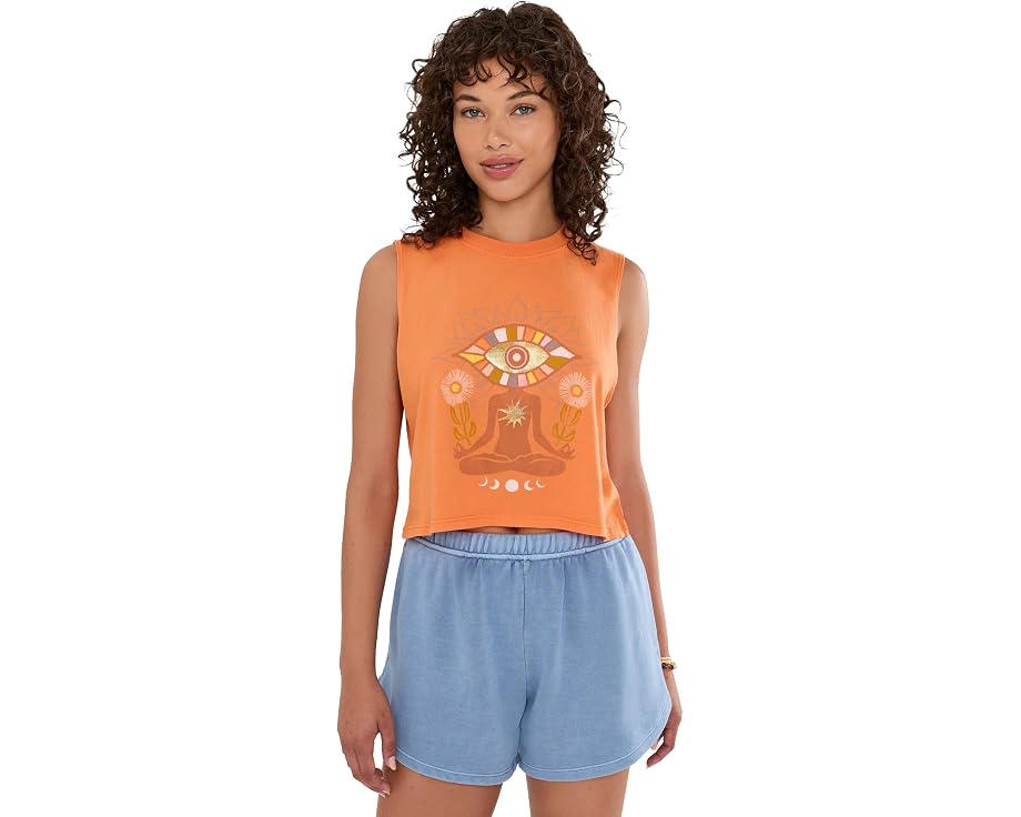 Укороченный топ Spiritual Gangster Watchful Spirit Crop Tank