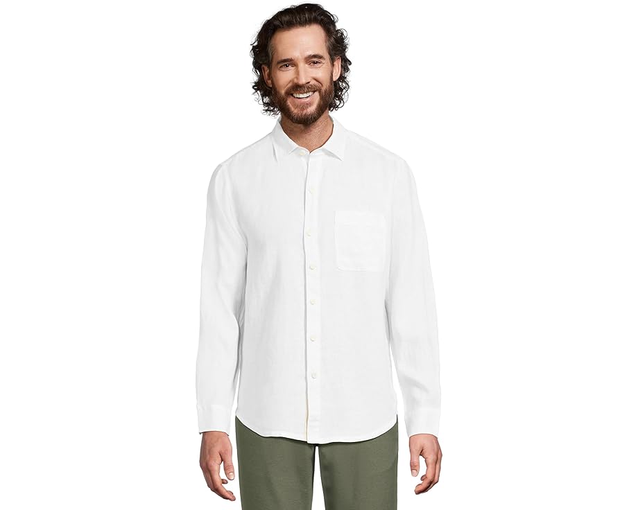 Льняная рубашка Tommy Bahama Long Sleeve Paradise Breezer