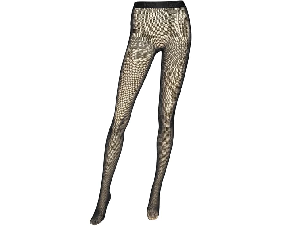 Колготки Wolford Twenties из переработанного нейлона EcoNyl с микро-сеткой
