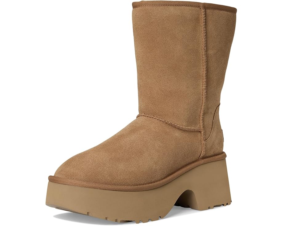 Ботильоны UGG Classic Short New Heights на платформе и каблуке