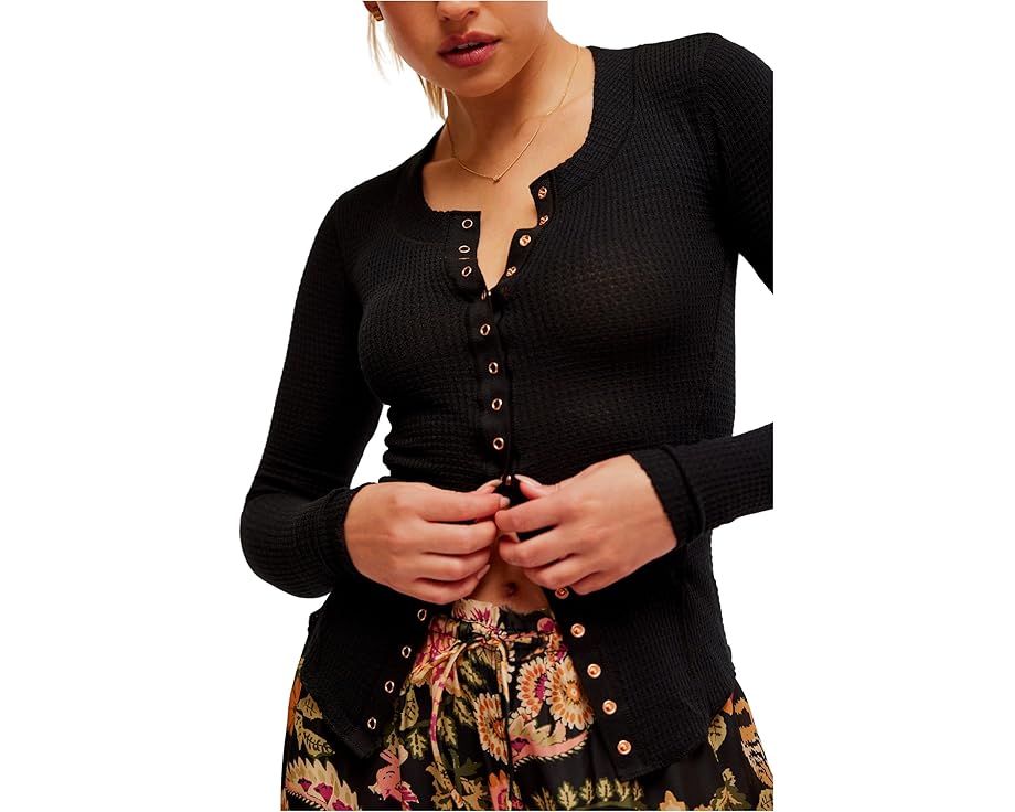 Кардиган Free People Going Places Cardi на пуговицах с V-образным вырезом