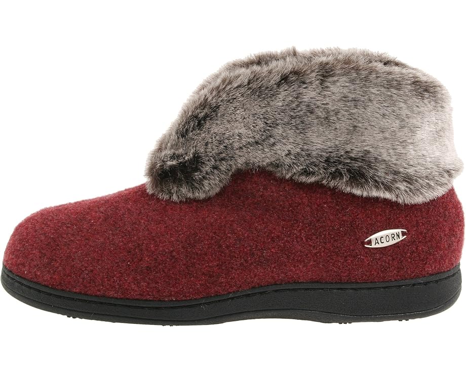 Тапочки Acorn Faux Chinchilla Bootie II с подкладкой