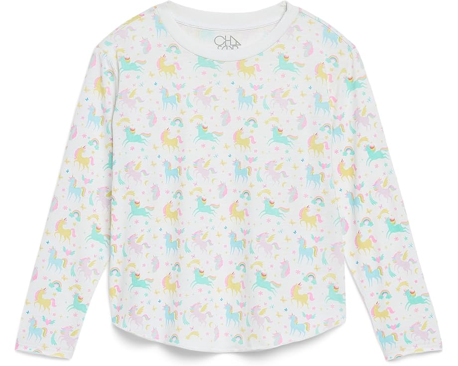 Chaser Kids футболка с длинным рукавом и принтом единорогов