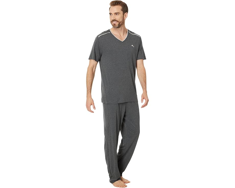 Пижамные брюки Tommy Bahama из хлопка и модала на кулиске