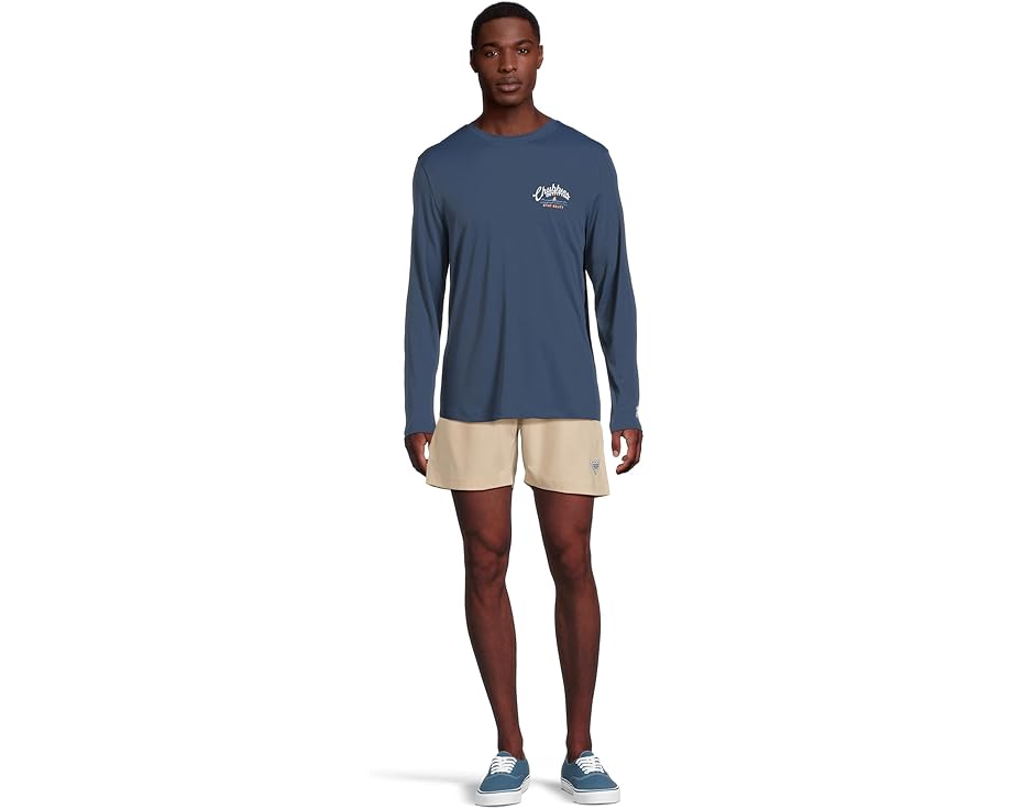 Лонгслив Chubbies The Surf Skin с защитой UPF 50+ и влагоотводящими свойствами
