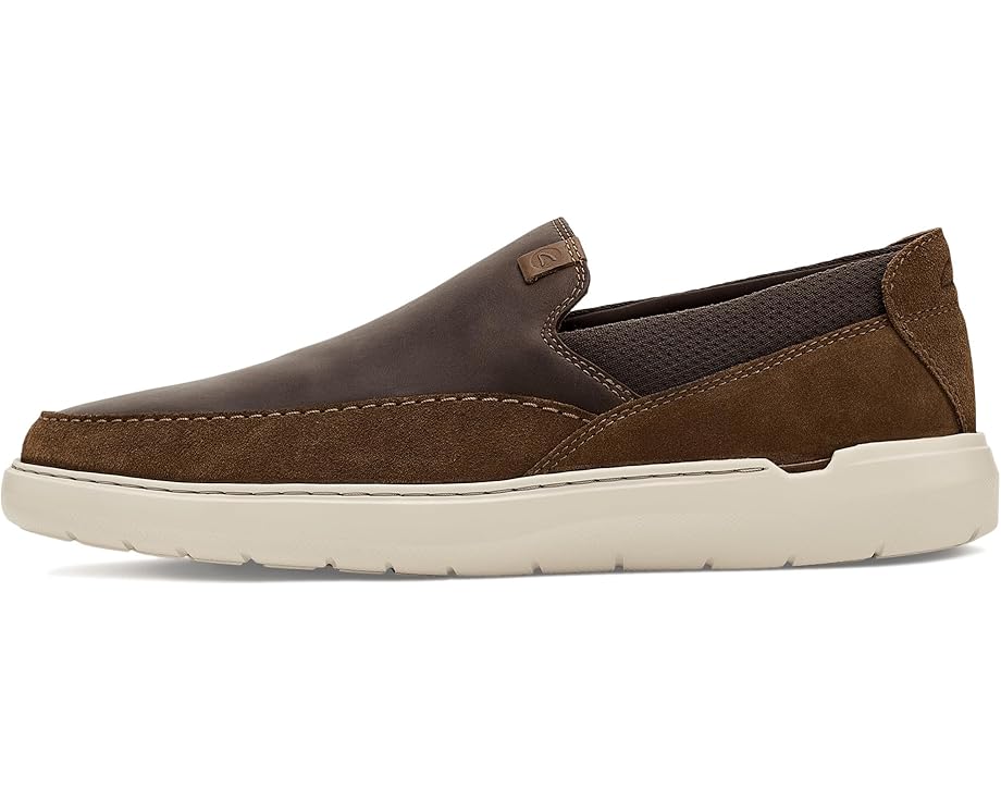 Лоферы Clarks Flexwell Step из комбинации кожи и замши с подошвой из ЭВА