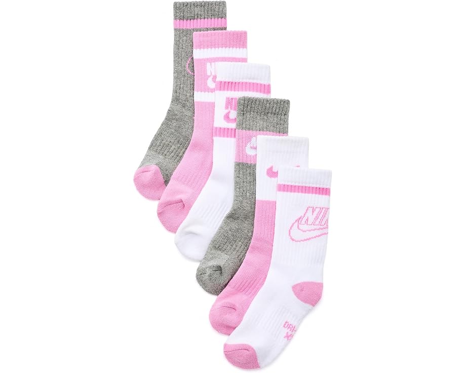 Детские гольфы Nike Retro 6-pack в розовом цвете