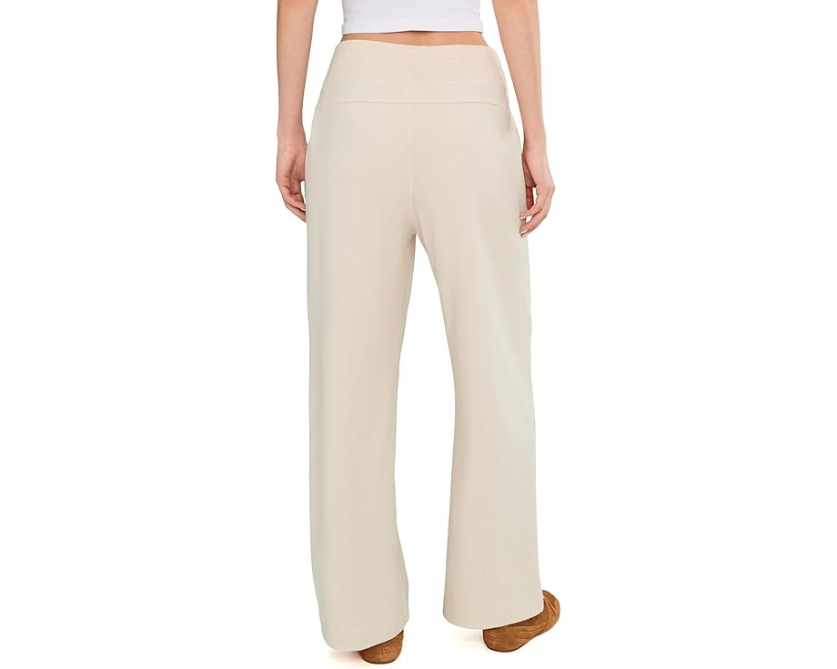 Широкие брюки PACT Airplane Pintuck Wide Leg с высокой талией