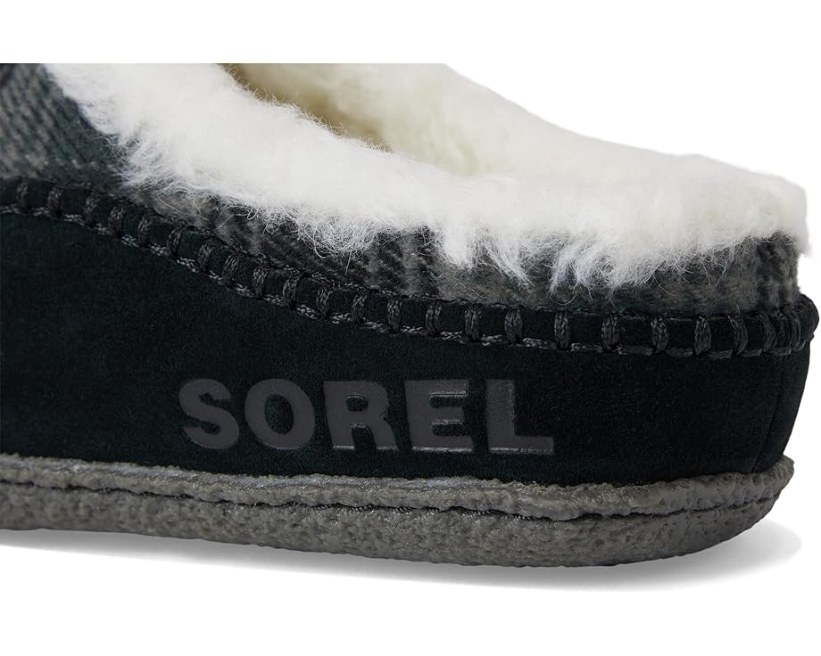 SOREL Falcon Ridge II утепленные домашние тапочки из замши с шерстяной подкладкой