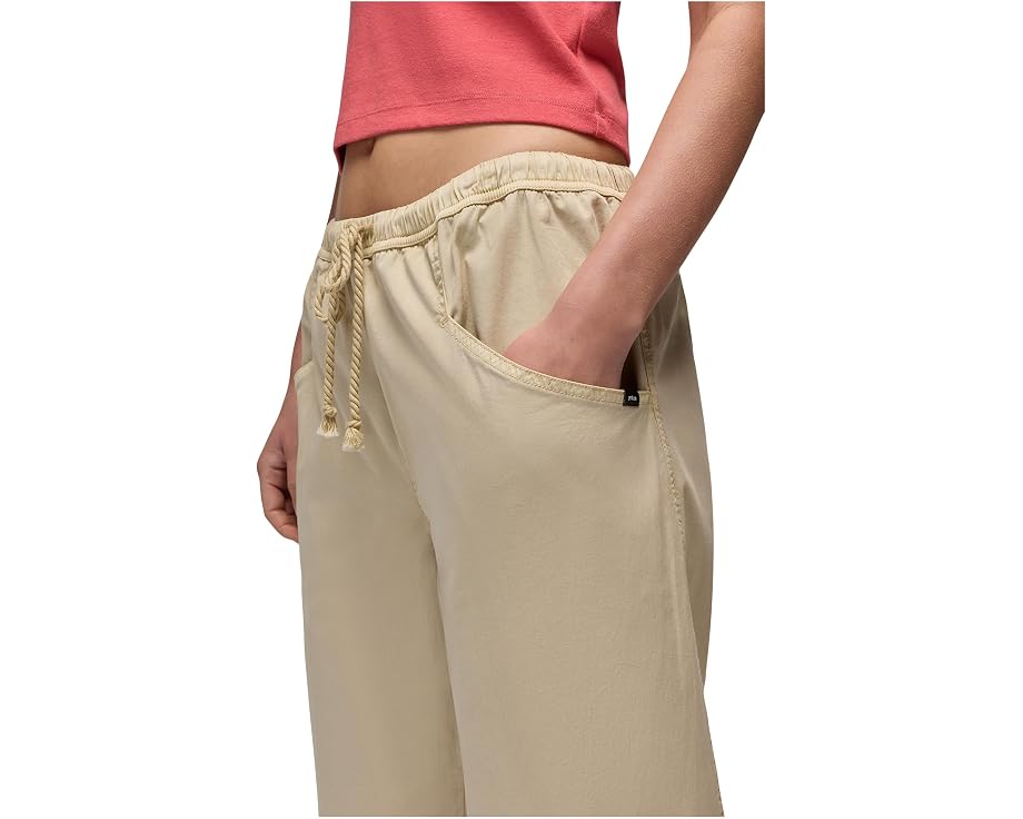 Брюки Bondai E-waist от Prana с эластичным поясом на шнурке
