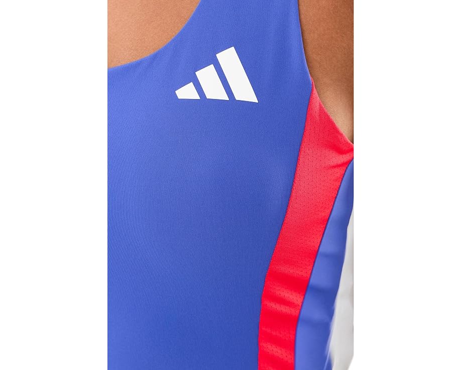 Adidas топ для бега Adizero Archive с открытой спиной