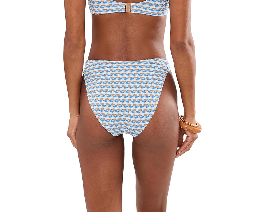 Трусы-бикини Seafolly Mala с высоким вырезом и полным покрытием