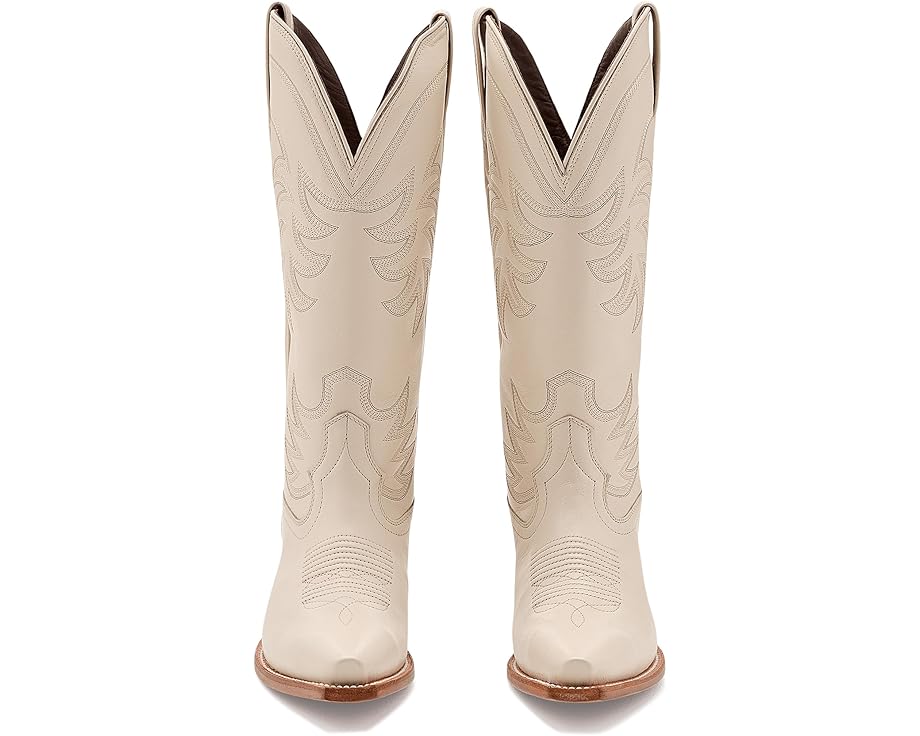Tecovas The Annie Wide Calf ковбойские сапоги цвета Bone