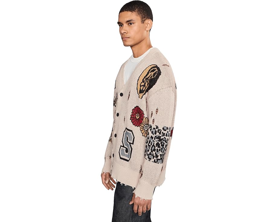 Кардиган AllSaints Foxx с узорами
