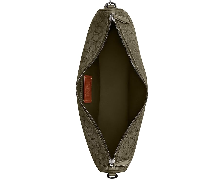 Сумка через плечо COACH Hall Soft Sling Bag 45 из сигатурного дакрона