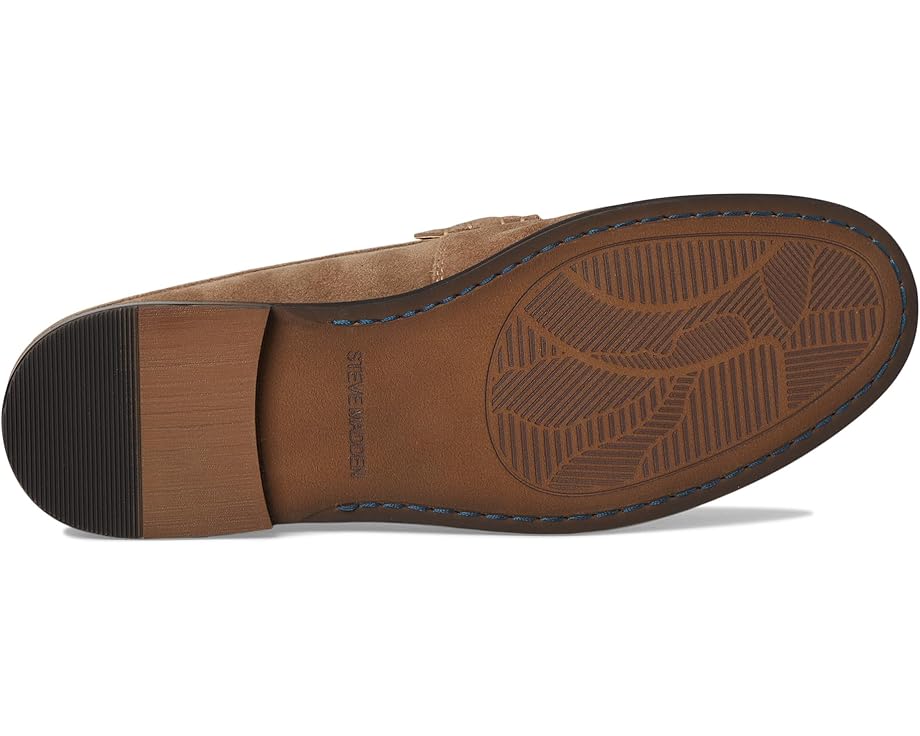 Тапочки-мокасины Steve Madden Abott из кожи с декоративным швом