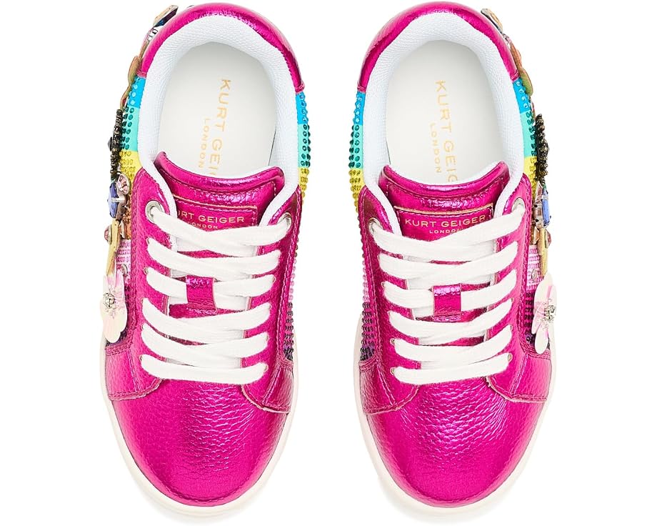 Кроссовки Kurt Geiger London Kids Mini Laney Tutti Frutti с яркой отделкой