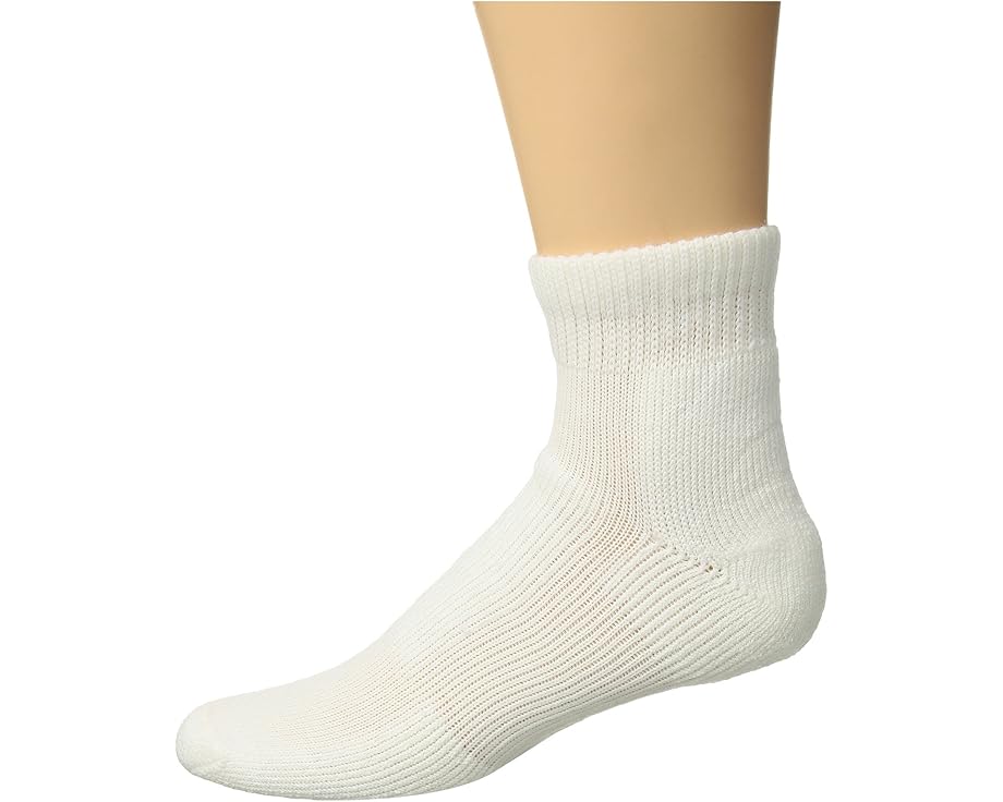 Thorlos Walking Mini Crew Single Pair белые носки мини-крев