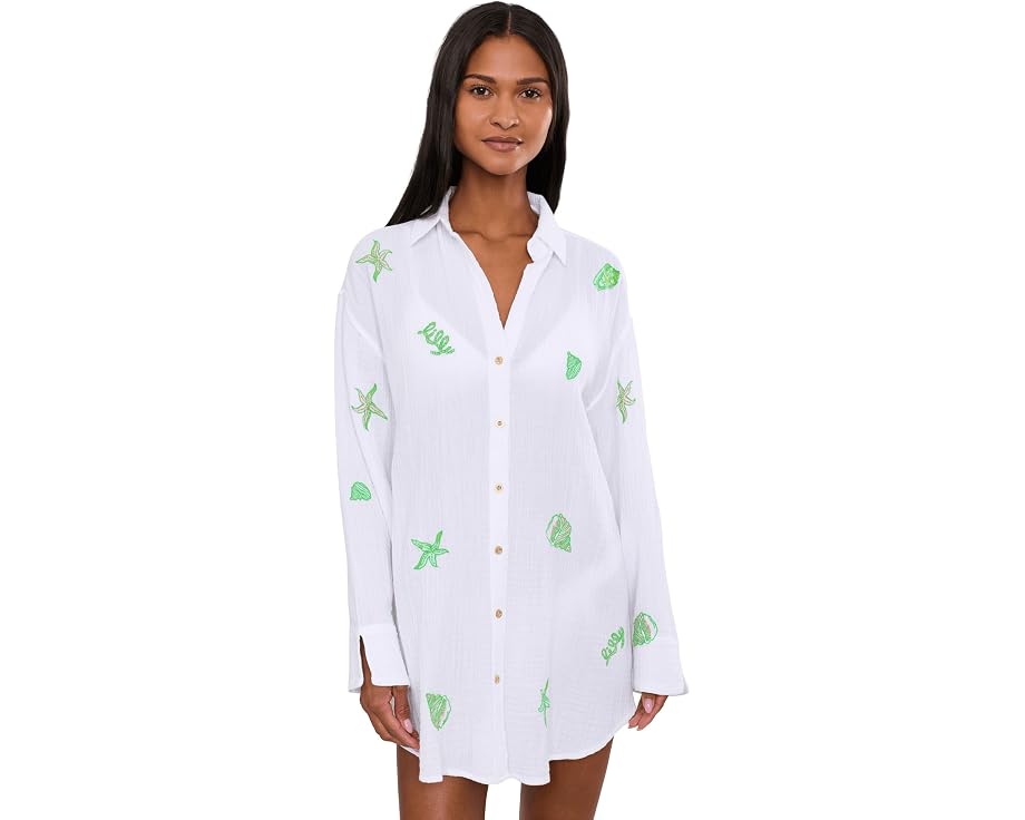Длинный кардиган Kwitney с длинным рукавом от Lilly Pulitzer