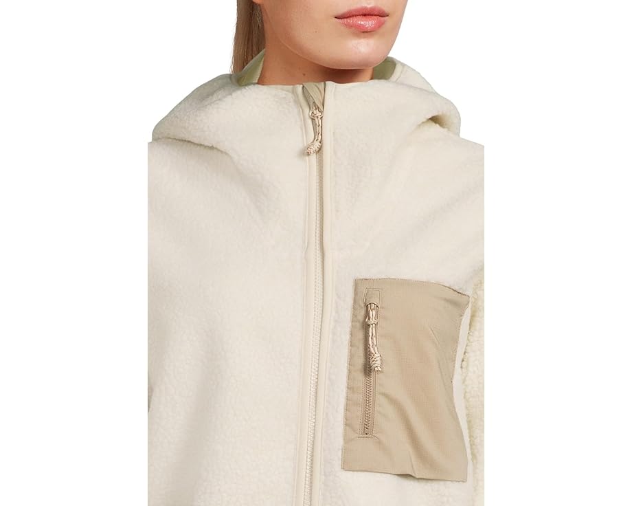 Длинная куртка Fjällräven Vardag Pile Fleece с капюшоном из переработанного полиэстера