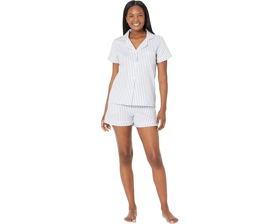 Пижамный комплект Bedhead PJs из органического хлопка с коротким рукавом