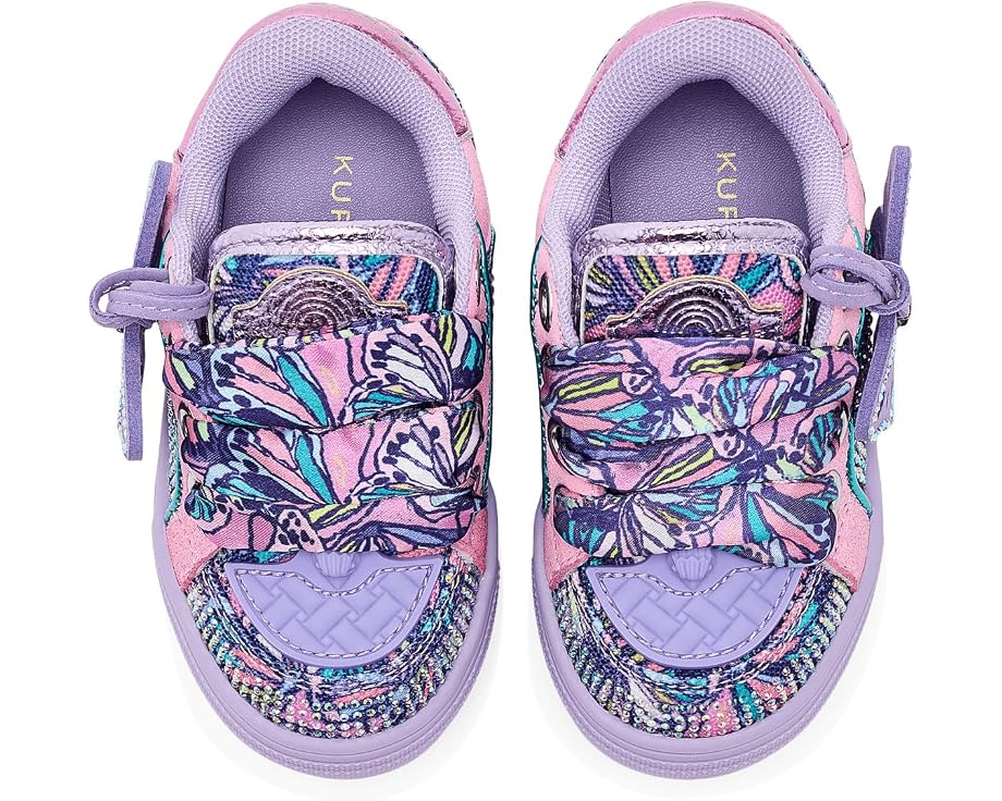 Kurt Geiger London Kids Кроссовки Mini Southbank Tag с цветком для малышей