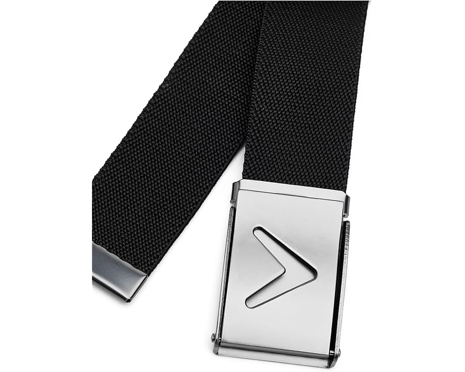 Ремень Callaway V-logo Web Belt с регулируемой пряжкой и логотипом