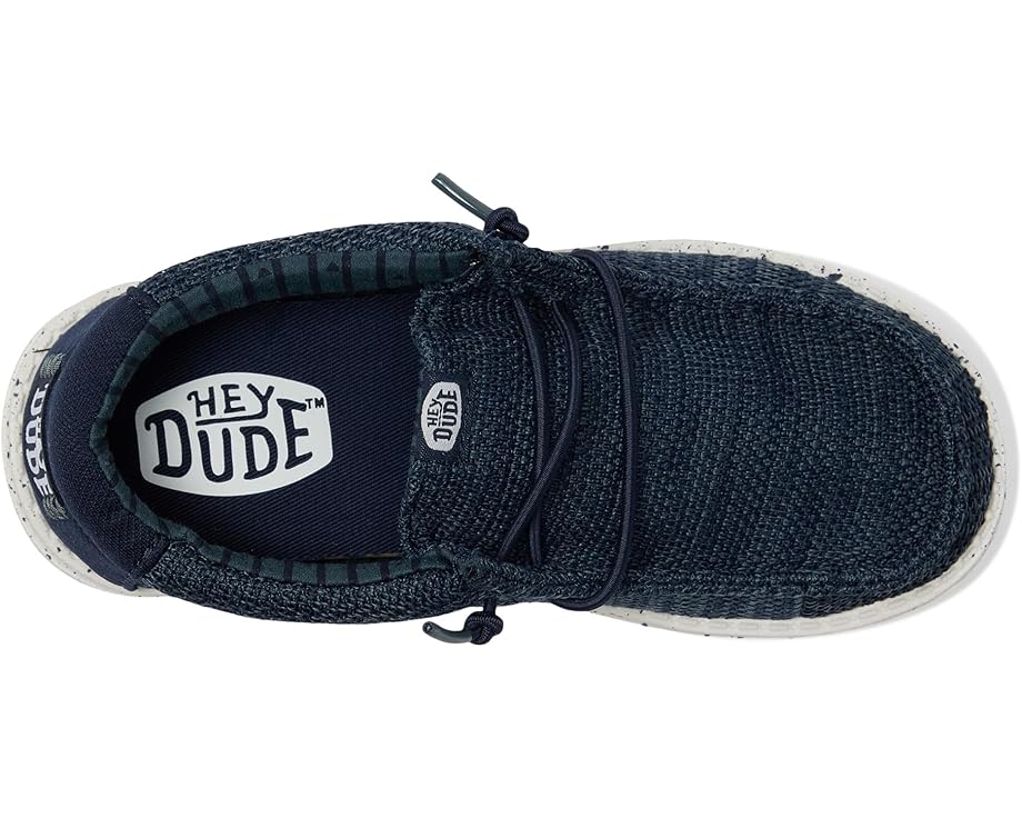 Детские слипоны Hey Dude Wally Stretch Sox с технологией Flex & Fold и съемной стелькой