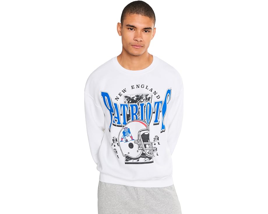 Толстовка NFL New England Patriots Conversion Crew от Junk Food Clothing