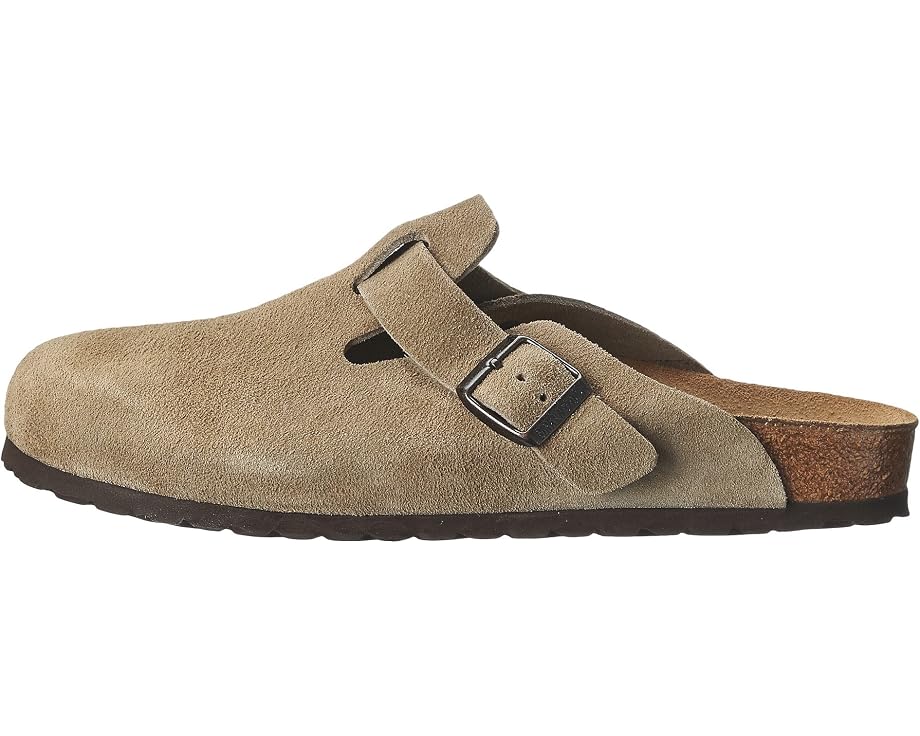 Клоги Birkenstock Boston из замши