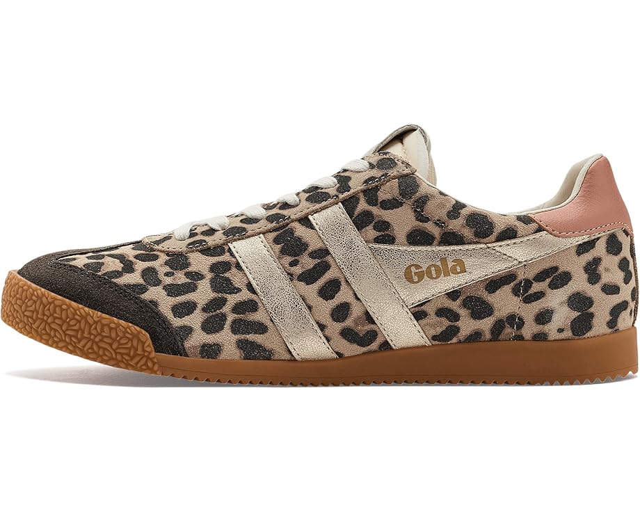 Кроссовки Gola Elan Safari с леопардовым принтом