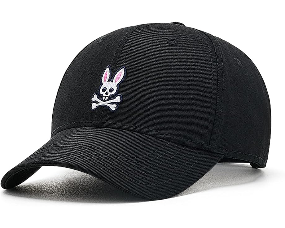 Бейсболка Psycho Bunny Core Tall Bunny черная