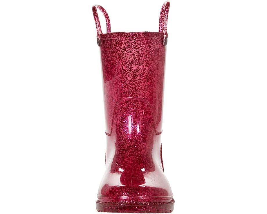 Детские резиновые сапоги Western Chief Kids Glitter Rain с блестками и ручками