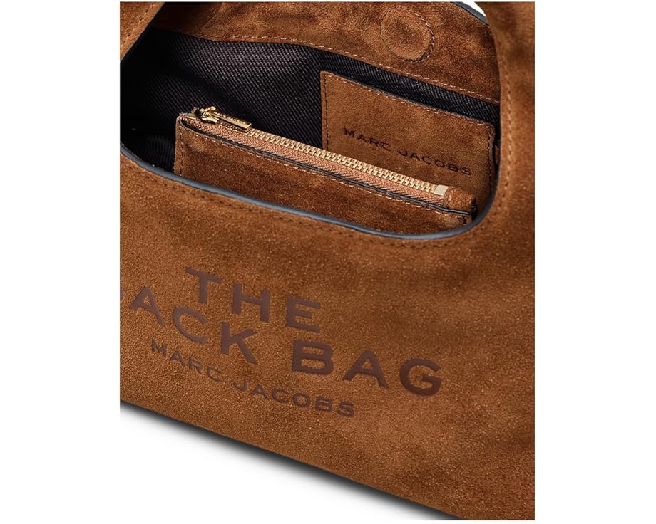 Мини-сумка Marc Jacobs из замши с магнитной застежкой