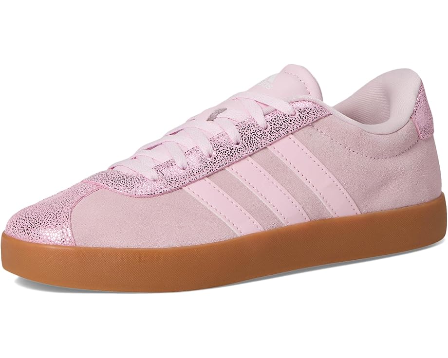 Детские кроссовки VL Court 3.0 от adidas с текстильным верхом для повседневной носки