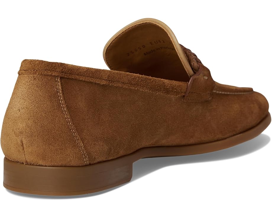 Magnanni Destin лоферы с плетением из замши Segale