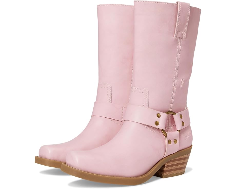 Детские сапоги FRYE AND CO. Kids Lorrie Harness 12 с ремнями и квадратным носком