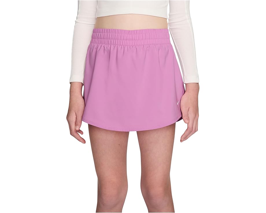 Детская юбка-шорты Nike Kids One Dri-FIT High-waisted с велосипедками