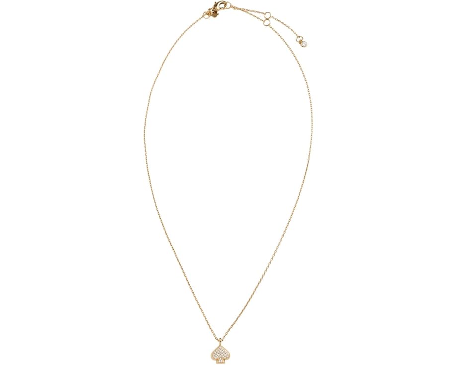 Мини-подвеска Kate Spade New York Everyday Spade Pave с кристаллами