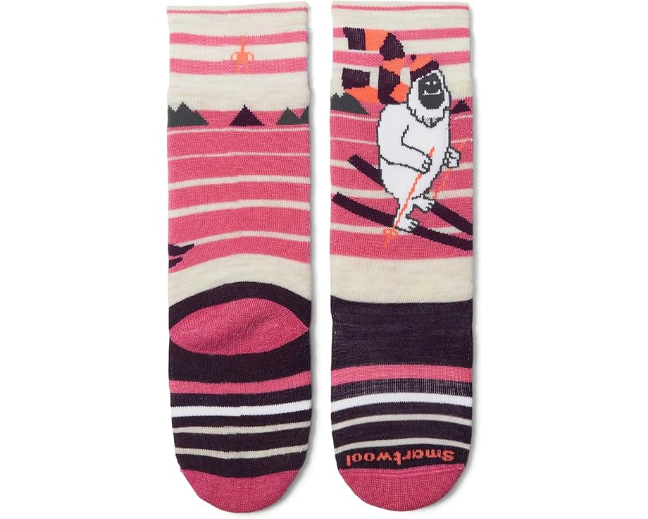 Детские носки Smartwool Wintersport Full Cushion с принтом йети