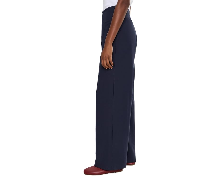 Washable Stretch Crepe High Waisted Pants