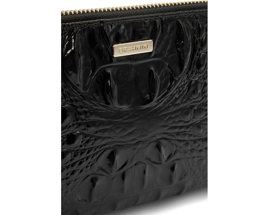 Brahmin Melbourne Daisy клатч на молнии с ремешком на запястье