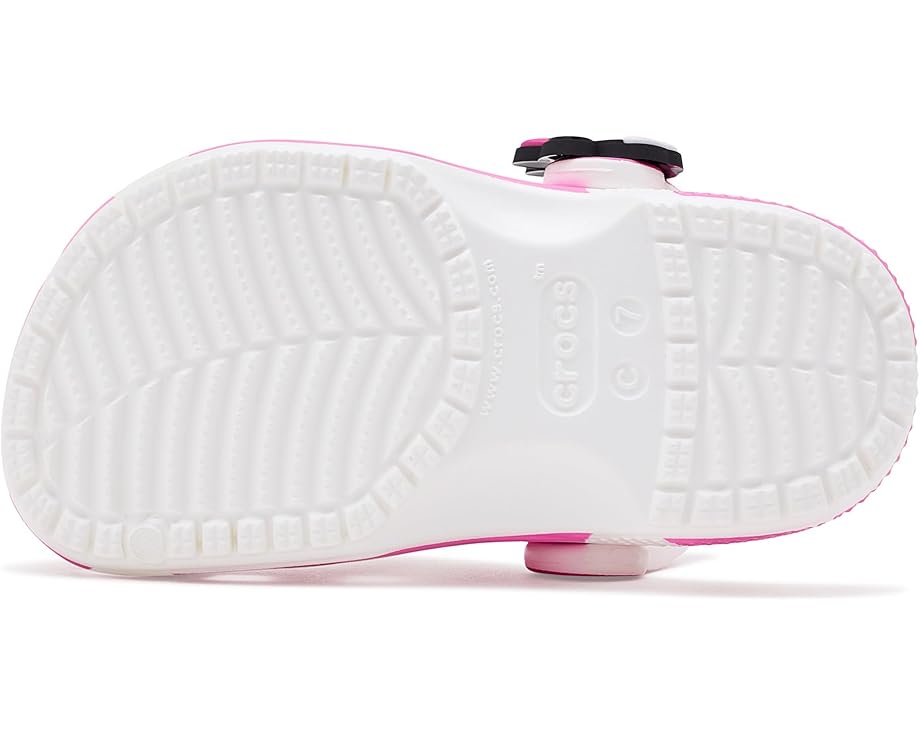 Кроксы Crocs Kids Disney Микки Маус для малышей с розовым бантом